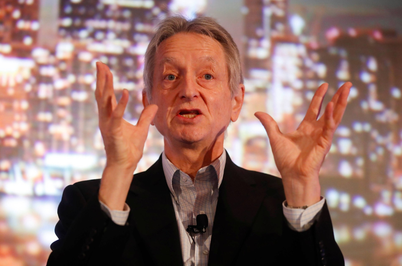 Nhà khoa học Geoffrey Everest Hinton. Ảnh: Reuters
